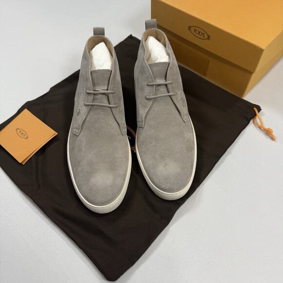 Tod’s POLACCO CASSETTA CHUKKA DESERT BOOTS Size 7.5UK/9US New In Box MSRP $975 main image 6